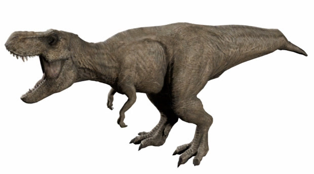Qualitative comparison on synthetic T-Rex.